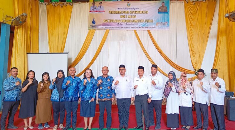 Peresmian Pojok Kependudukan MAN 1 Medan oleh DPPKB Provinsi Sumatera Utara