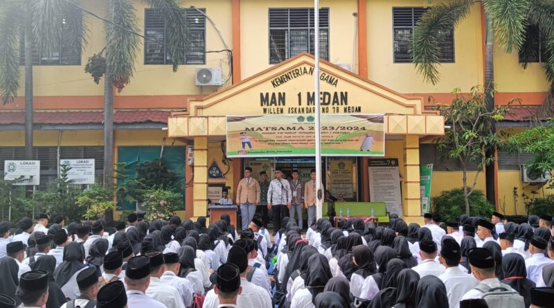 Masa Ta’aruf Siswa Madrasah MAN 1 Medan Tahun Ajaran 2023/2024