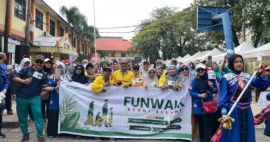 Kemeriahan Fun Walk dan Kampanye Calon Ketua IKAMAN 1 Medan