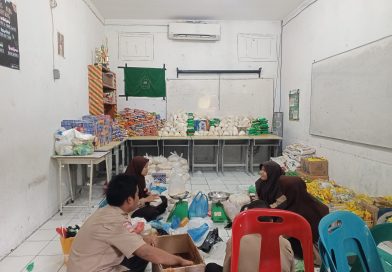 Peduli Sesama, MAN 1 Medan Salurkan Bantuan Sembako melalui Bakti Sosial